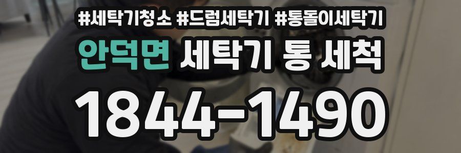안덕면 세탁기 통 세척