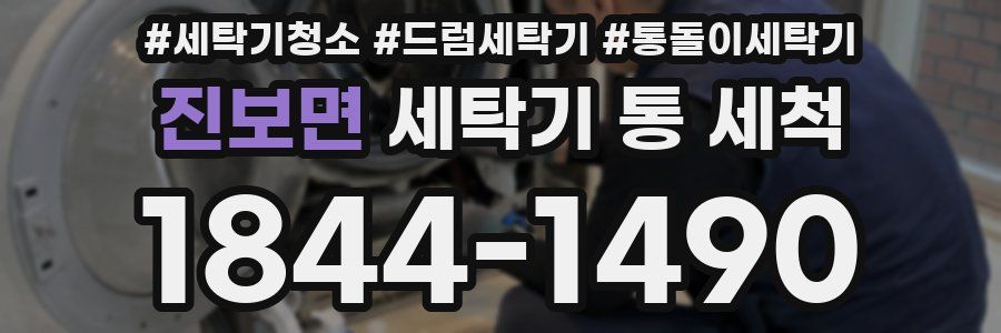 진보면 세탁기 통 세척