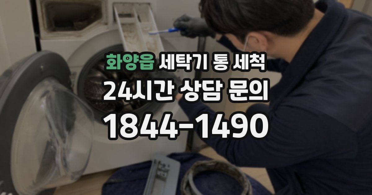 화양읍 세탁기 통 세척