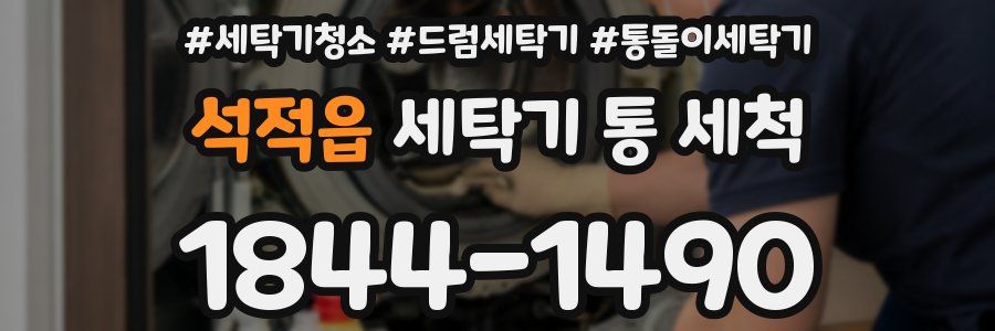 석적읍 세탁기 통 세척