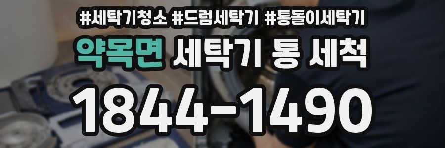 약목면 세탁기 통 세척