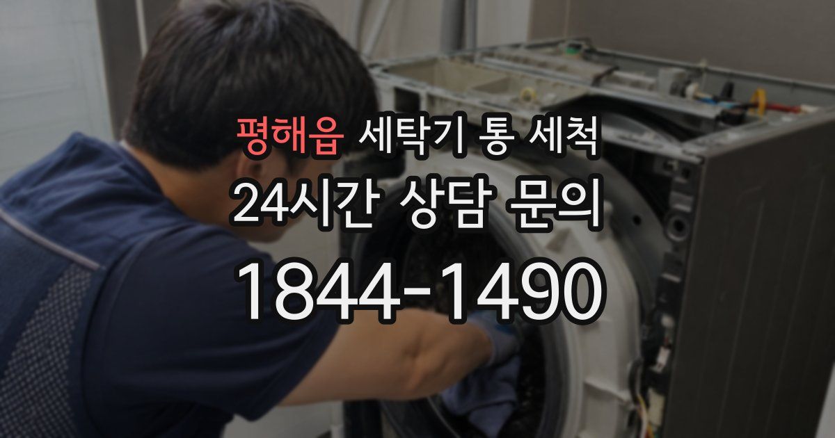 평해읍 세탁기 통 세척