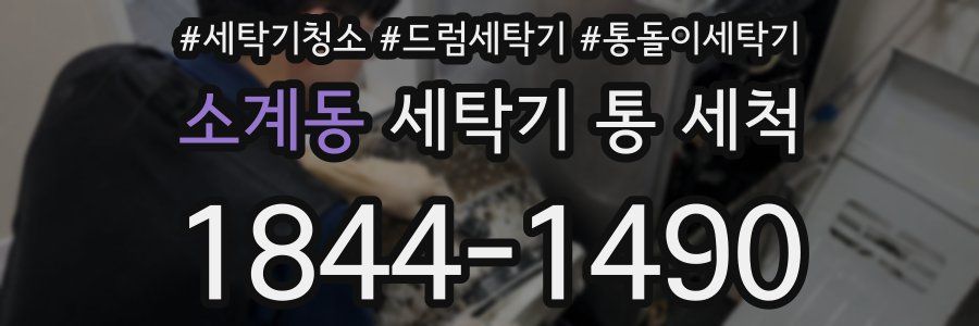 소계동 세탁기 통 세척