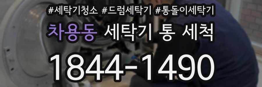 차용동 세탁기 통 세척