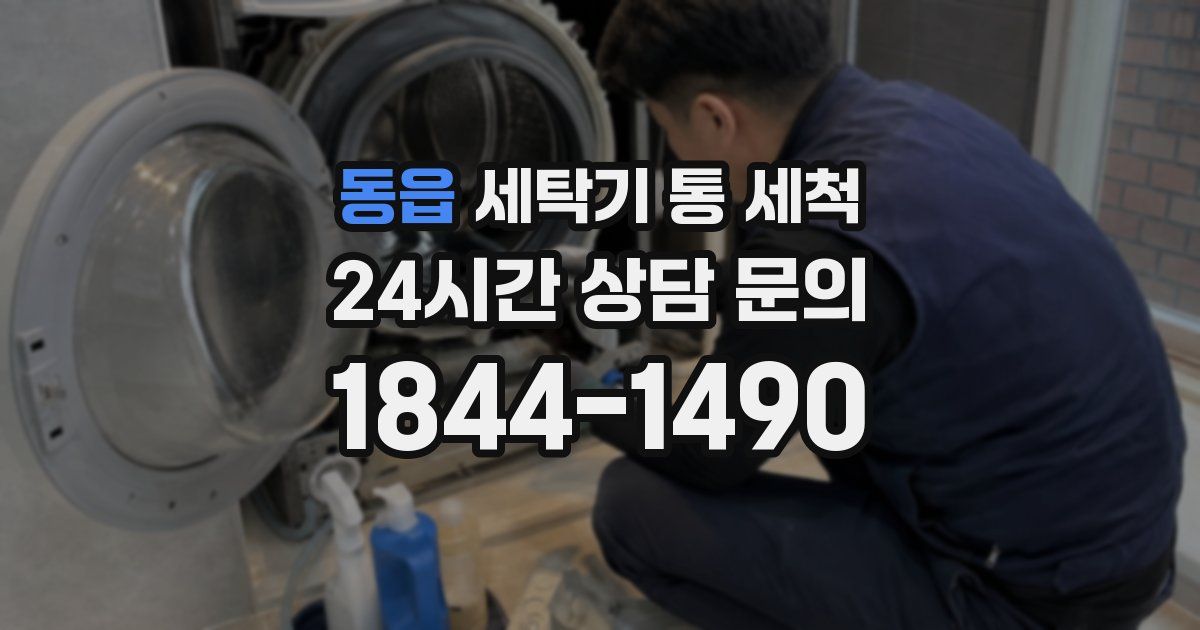 동읍 세탁기 통 세척