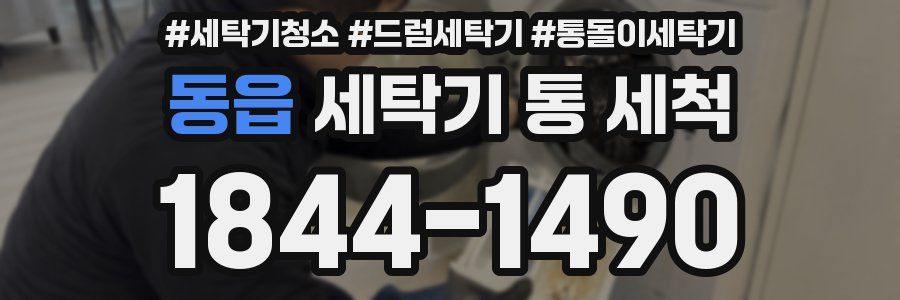 동읍 세탁기 통 세척