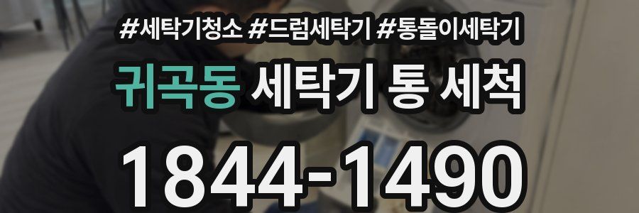귀곡동 세탁기 통 세척