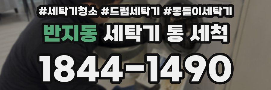반지동 세탁기 통 세척