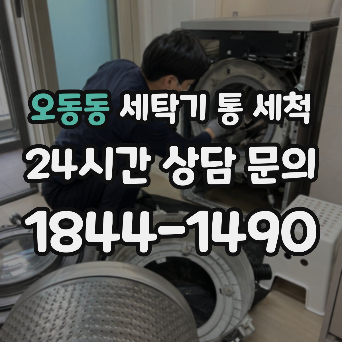 오동동 세탁기 통 세척