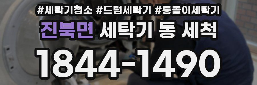 진북면 세탁기 통 세척
