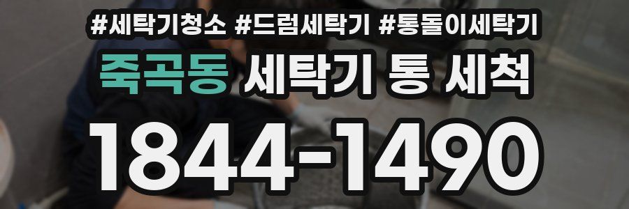 죽곡동 세탁기 통 세척