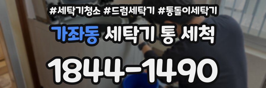 가좌동 세탁기 통 세척