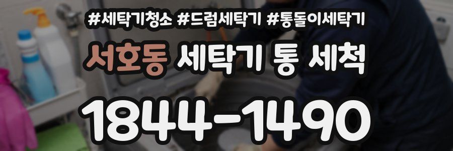 서호동 세탁기 통 세척