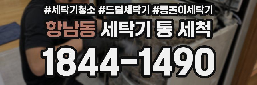 항남동 세탁기 통 세척