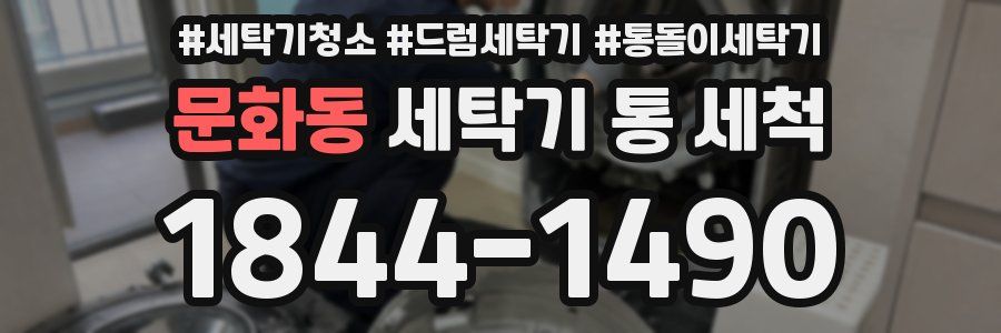 문화동 세탁기 통 세척
