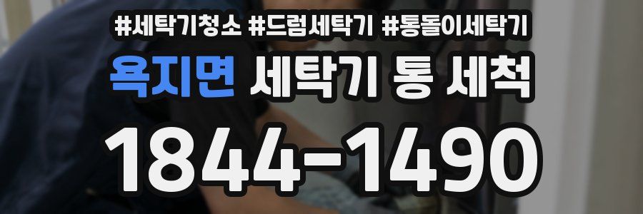 욕지면 세탁기 통 세척