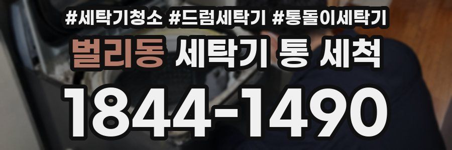벌리동 세탁기 통 세척