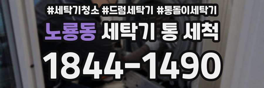 노룡동 세탁기 통 세척
