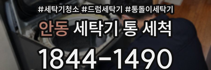 안동 세탁기 통 세척
