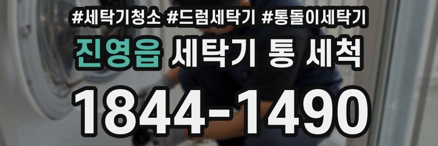 진영읍 세탁기 통 세척