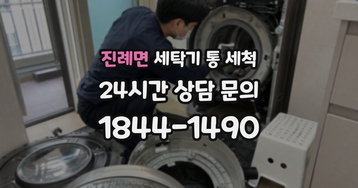 진례면 세탁기 통 세척
