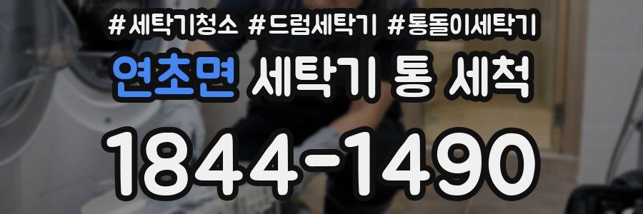 연초면 세탁기 통 세척