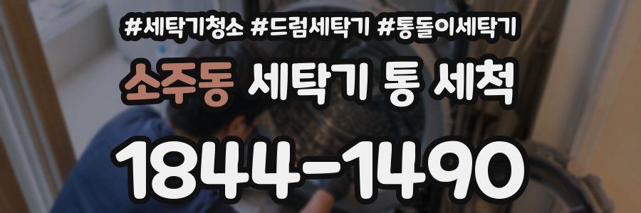 소주동 세탁기 통 세척