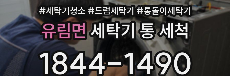 유림면 세탁기 통 세척