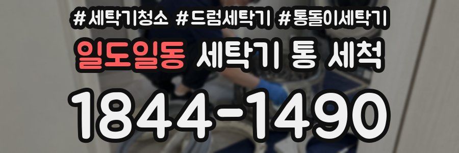 일도일동 세탁기 통 세척