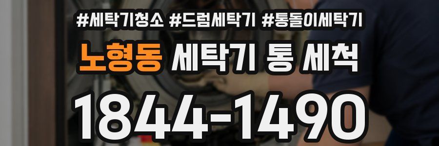 노형동 세탁기 통 세척