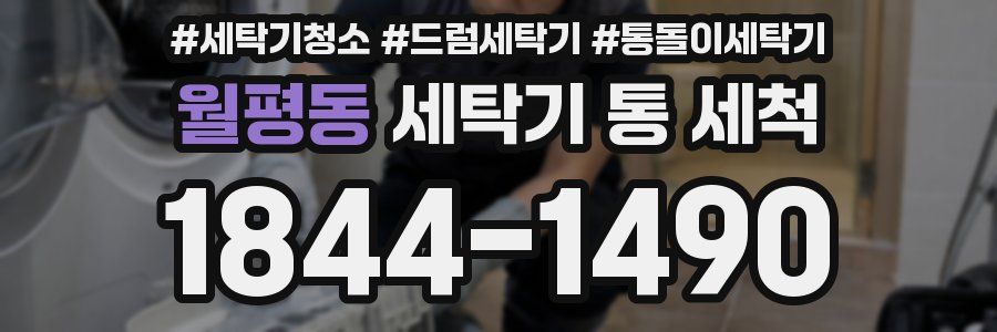 월평동 세탁기 통 세척