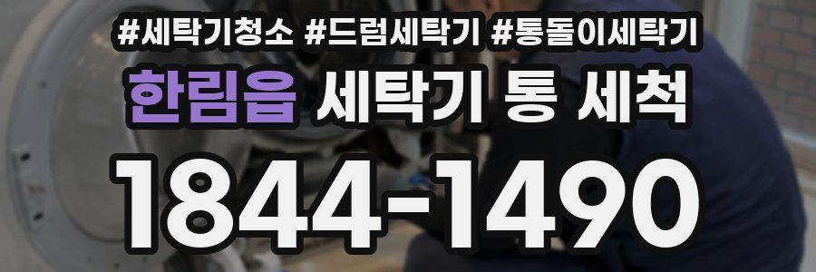 한림읍 세탁기 통 세척