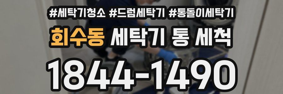 회수동 세탁기 통 세척