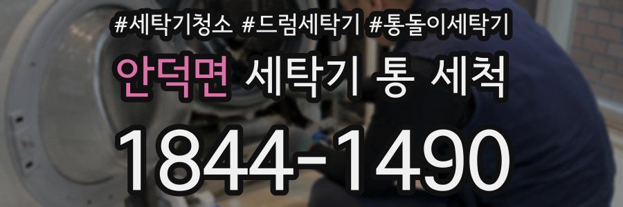 안덕면 세탁기 통 세척