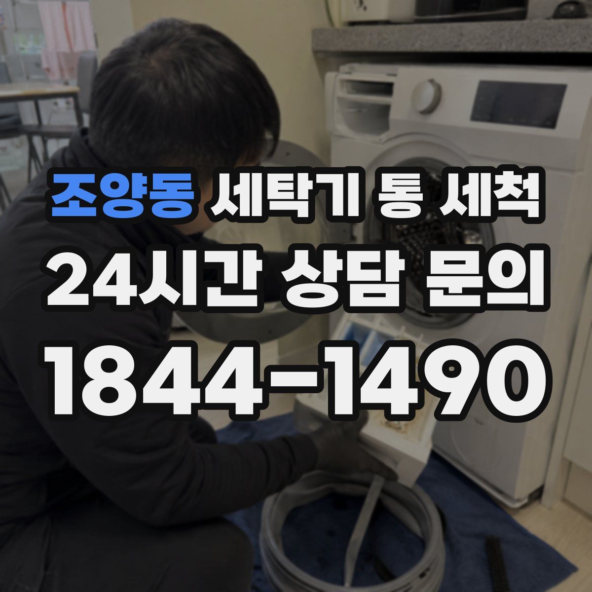 조양동 세탁기 통 세척