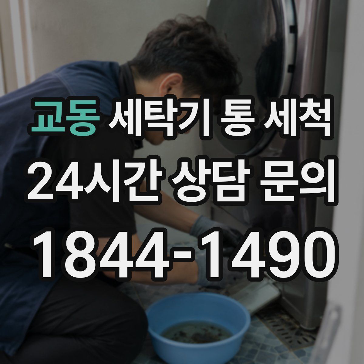 교동 세탁기 통 세척