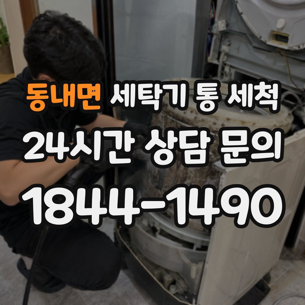 동내면 세탁기 통 세척