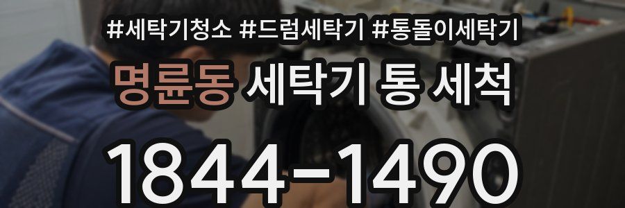 명륜동 세탁기 통 세척