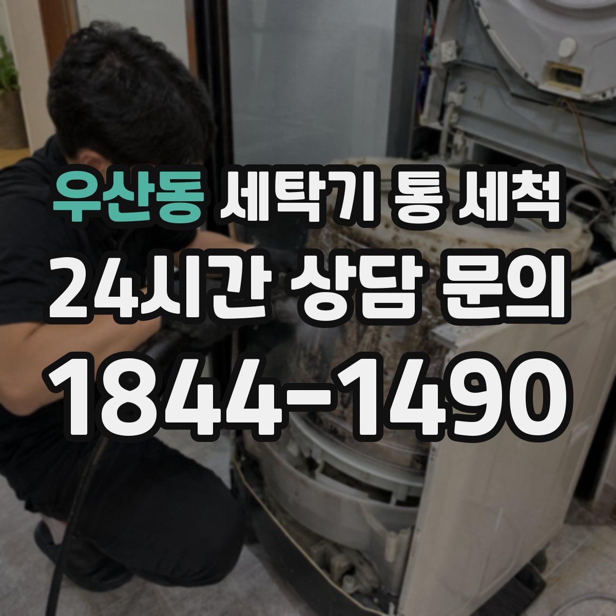 우산동 세탁기 통 세척