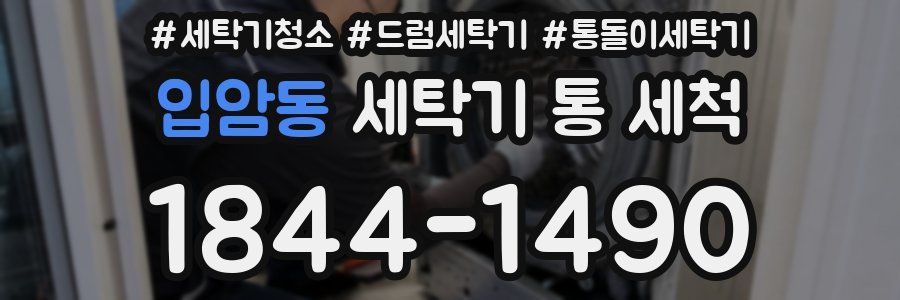 입암동 세탁기 통 세척