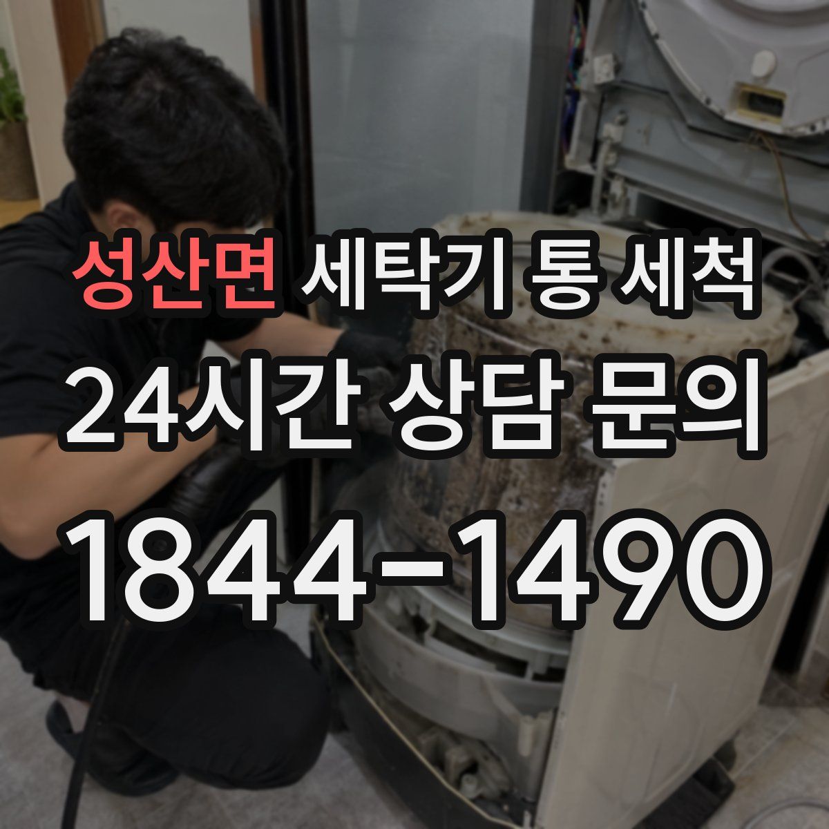 성산면 세탁기 통 세척