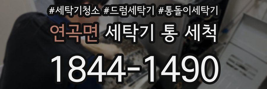 연곡면 세탁기 통 세척