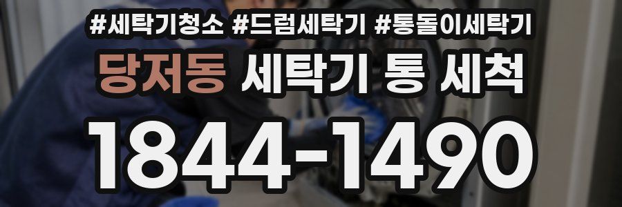 당저동 세탁기 통 세척