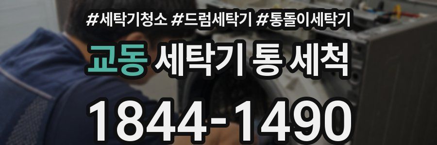 교동 세탁기 통 세척
