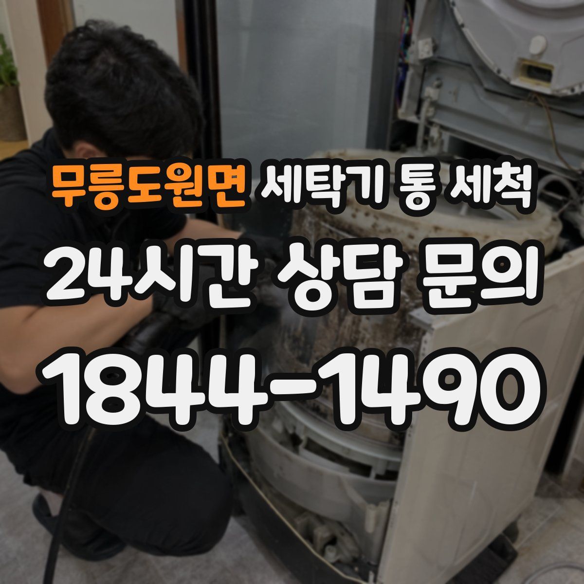 무릉도원면 세탁기 통 세척