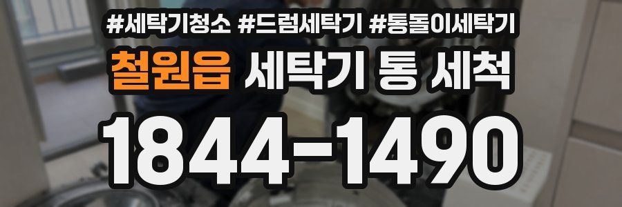 철원읍 세탁기 통 세척