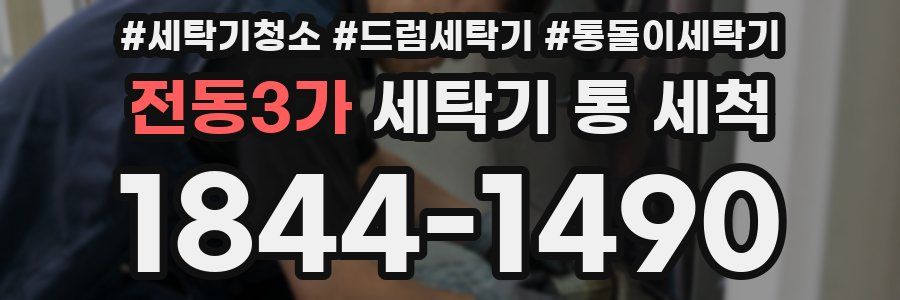 전동3가 세탁기 통 세척