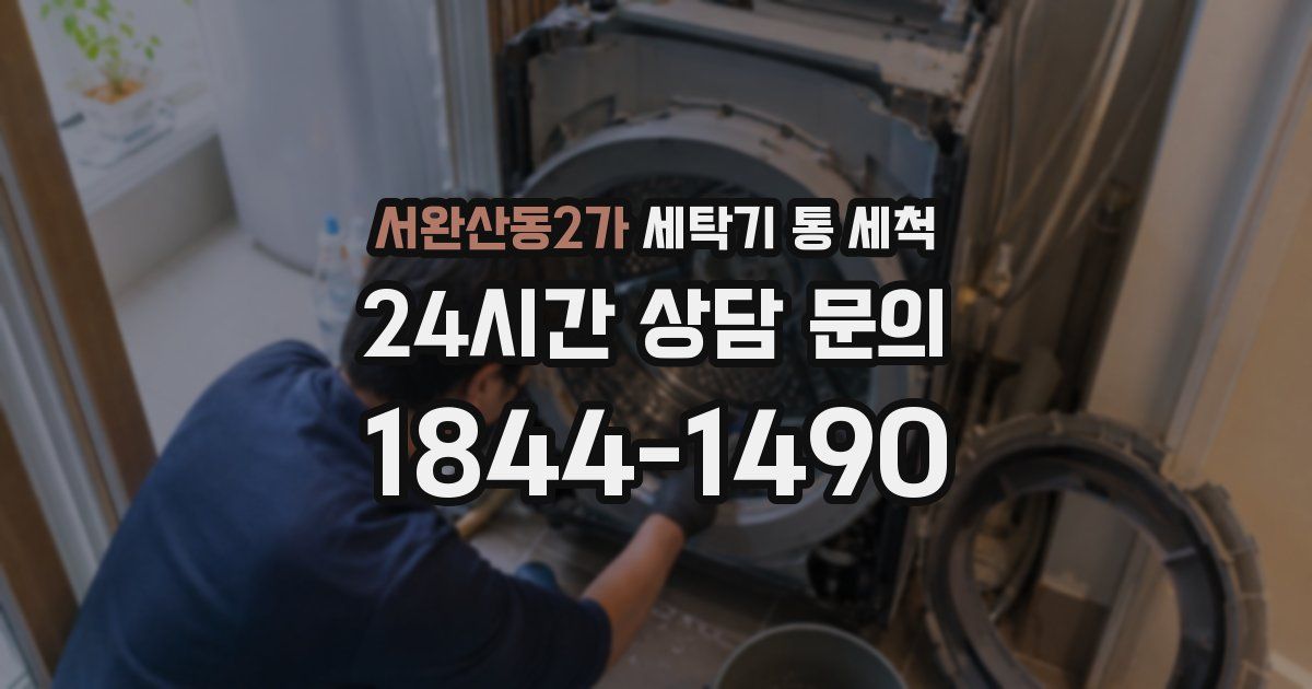 서완산동2가 세탁기 통 세척