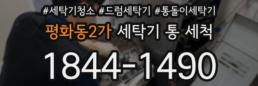 평화동2가 세탁기 통 세척