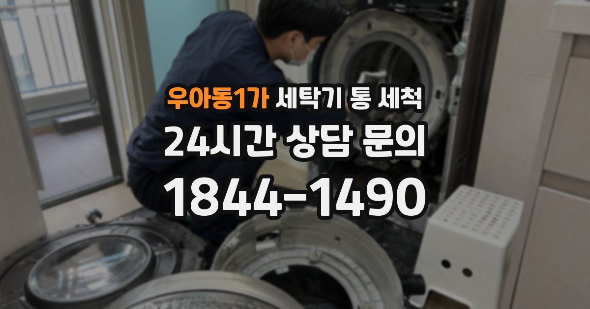 우아동1가 세탁기 통 세척